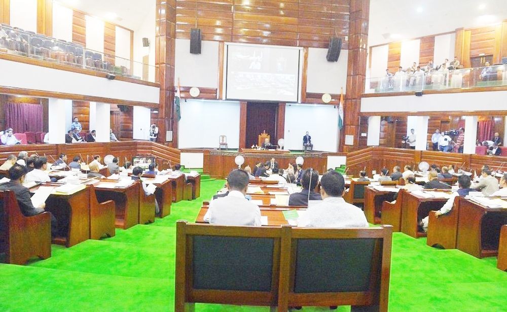 A session of the Nagaland Legislative Assembly in progress. The Budget session of the 14th Nagaland Legislative Assembly will be held from February 26-March 1. (DIPR/Morung File Photo: For Representational Purposes Only)